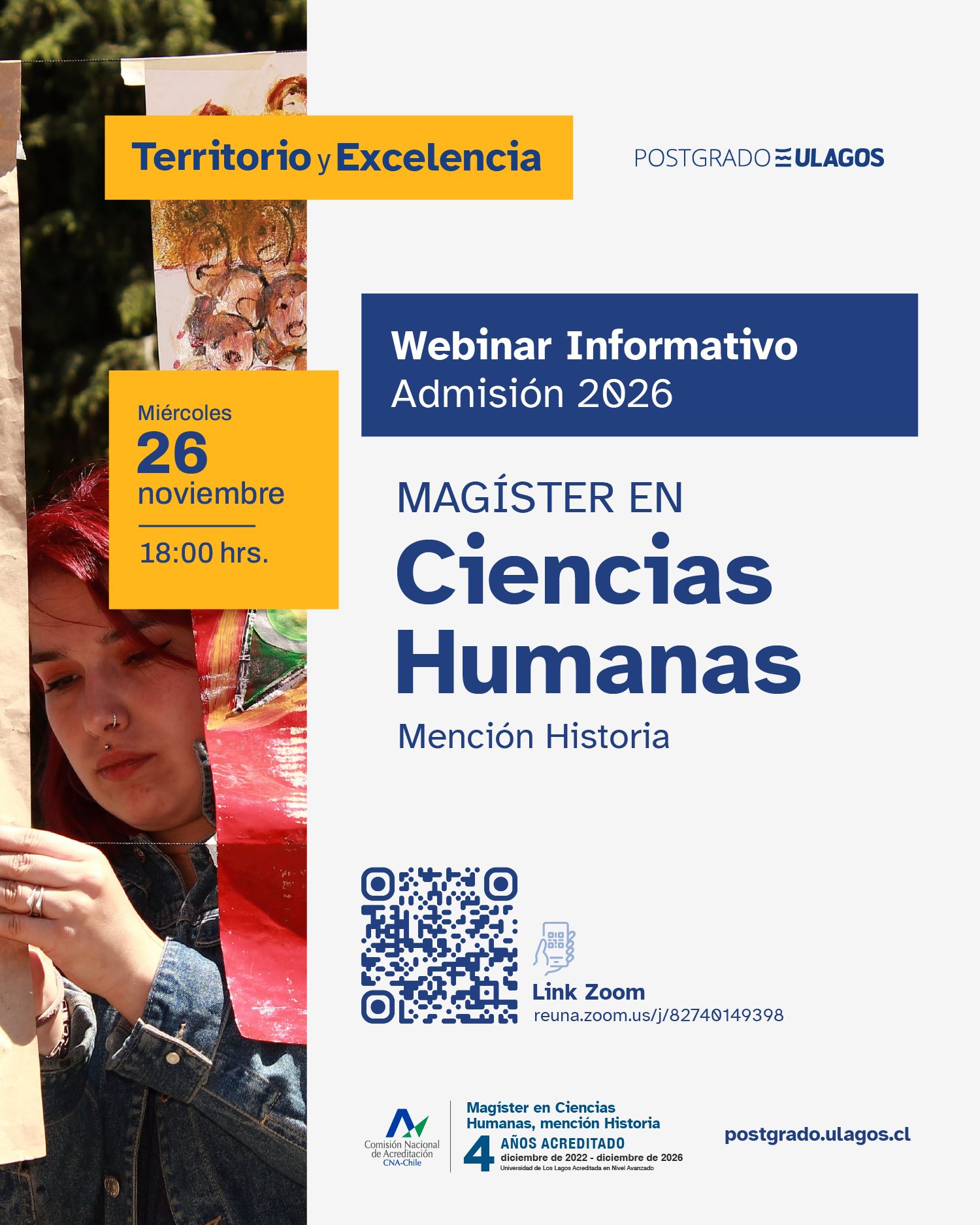 🖥️ Webinar Informativo – Admisión 2026